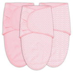 3-Pack Baby Swaddle Sleep Sacks (5 Colors)