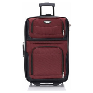 25″ U.S. Traveler Checked Spinner Luggage