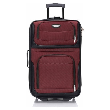 25″ U.S. Traveler Checked Spinner Luggage