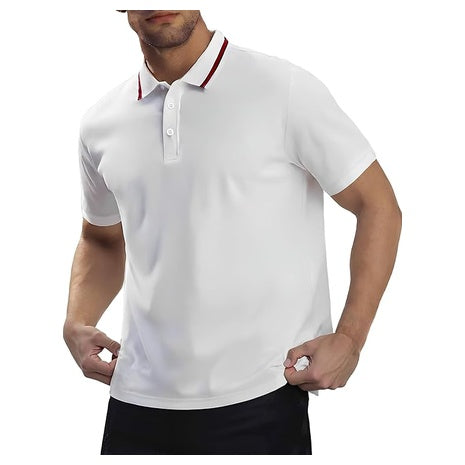 Men’s Slim Fit Short Sleeve Polo Shirt (5 Colors)