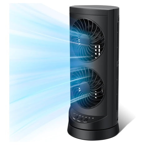 Small Oscillating Desk Fan w/ 3-Speeds