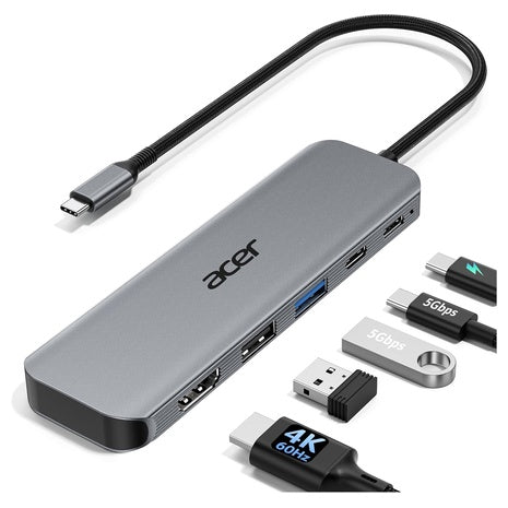 Acer 5-in-1 USB-C Hub With 4K 60Hz HDMI