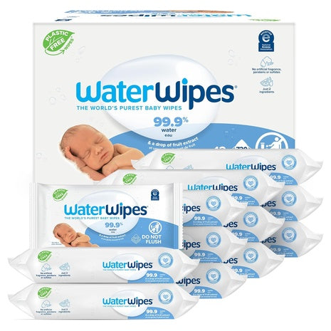 12 Packs of 60 WaterWipes