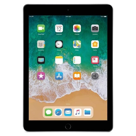 Apple iPad 32GB Wi-Fi + Cellular Tablet With A10 Chip [Renewed]
