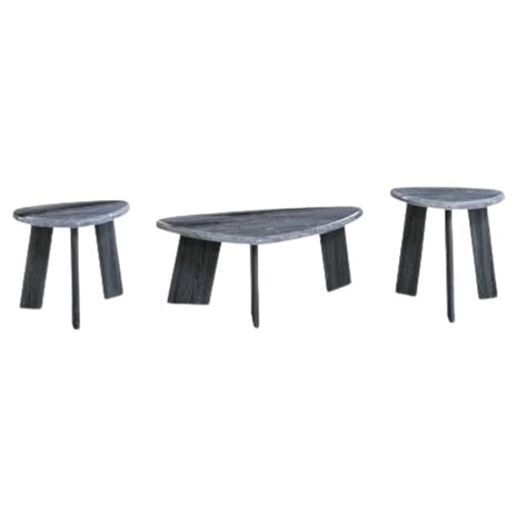 Set Of 3 Signature Design By Ashley Bluebond Living Room Tables