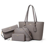 4 Piece Women’s Handbag & Wallet Set