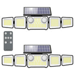 2 Solar Motion Sensor 230 LED Lights