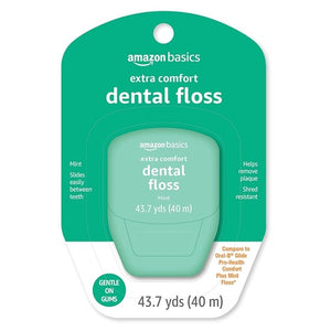 Amazon Basics Extra Comfort Mint Dental Floss