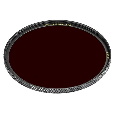 B + W 43mm Basic 092 Infrared Dark Red 695 Filter