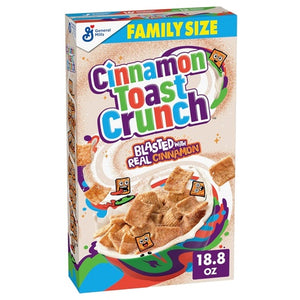 Family Size Box Cinnamon Toast Crunch Cereal (18.8oz)