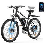 HopCycle Electric 750W Peak Motor Mountain Bike (Black)