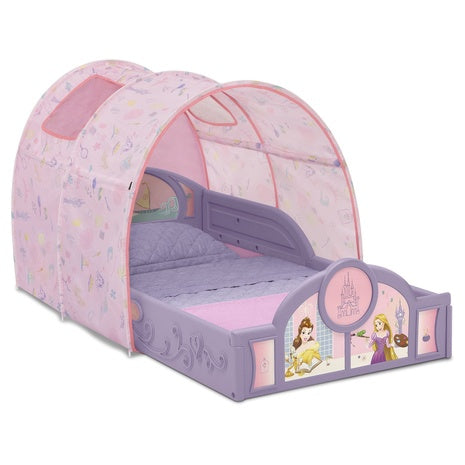 Disney Princess Sleep and Play Toddler Bed with Tent