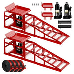 2-Pack Lafati Heavy-Duty 10,000-lbs. Hydraulic Car Ramp Set