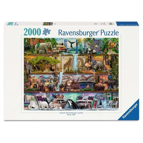 2,000-Piece Ravensburger Big Animal World Puzzle