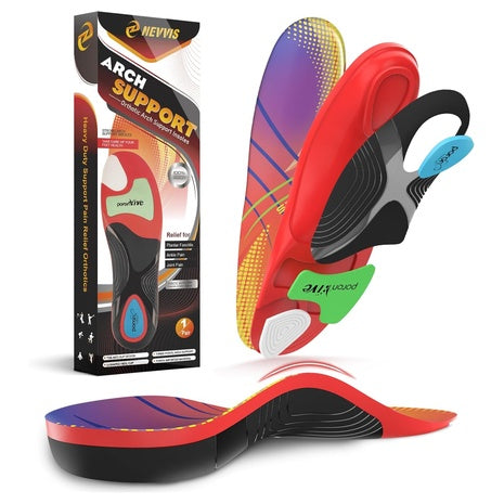 Unisex Plantar Fasciitis High Arch Support Insoles