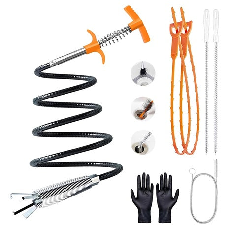 63" Drain Snake Hair Drain Clog Remover Tool