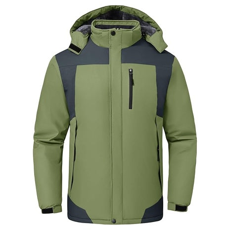 Gaxides Men's Skiing Wear Resistant Work Jacket