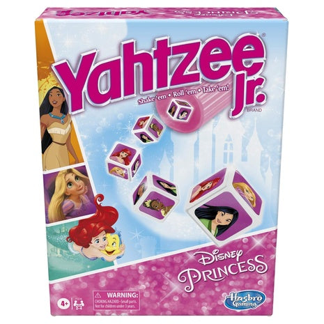 Yahtzee Jr. Disney Princess Edition Board Game