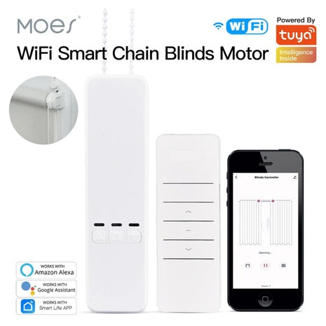 WiFi Smart Curtain Motor Roller Blinds Shutter