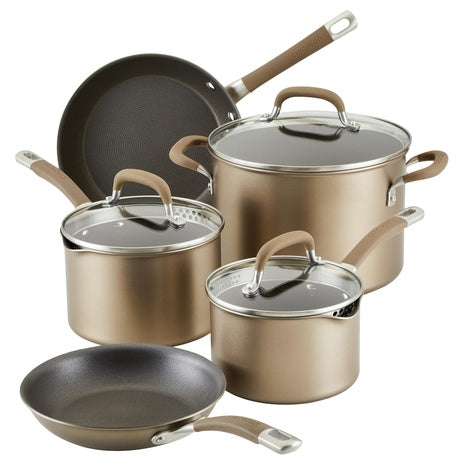 8-Piece Circulon Premier Professional Hard-Anodized Nonstick Induction Cookware Set