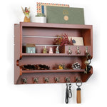 Mutsault Handcrafted Solid Wood Key Holder For Wall
