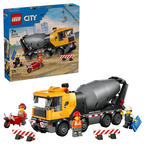 LEGO City Cement Mixer Truck
