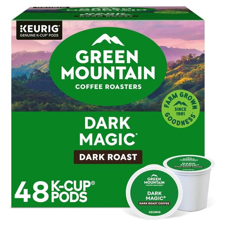 48 Green Mountain Coffee Roasters Dark Magic K-Cup Pods