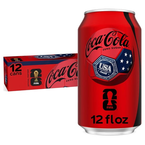 36 Cans Coca-Cola Zero Sugar