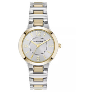 Anne Klein Women's Quartz Essential Round Two-Tone Metal Alloy Watch