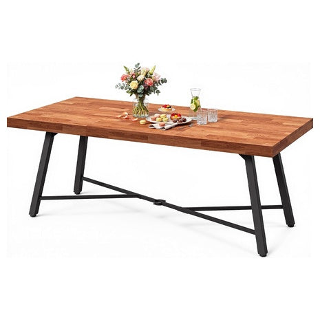 YITAHOME 68.9" Acacia Wood Dining Table