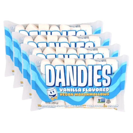 4-Pack Dandies Vanilla Vegan Marshmallows
