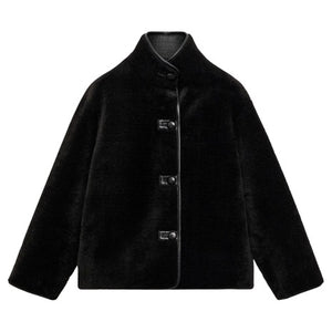 Women's Short Faux Fur Coat