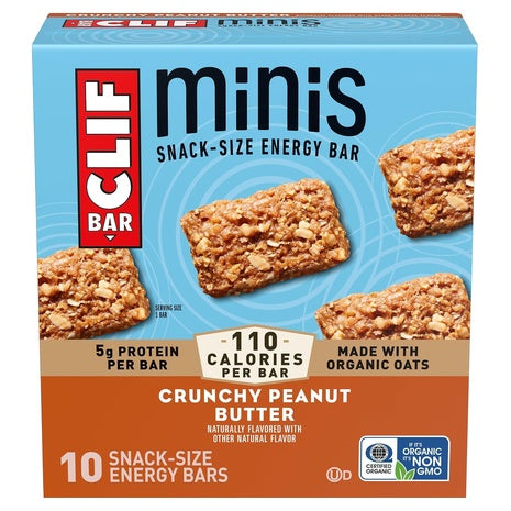 10 CLIF BAR Minis Energy Bars (OU-D)