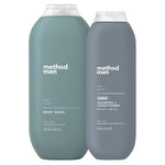 2-Pack Method Men's Body Wash & 2-in-1 Shampoo + Conditioner