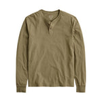 Men's Vintage Wash Cotton Henley