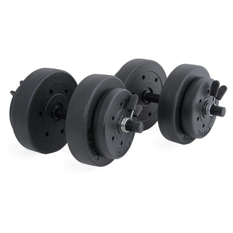 40lb Adjustable Vinyl Dumbbell Set
