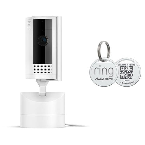 Ring Pan-Tilt Indoor Cam With Ring Pet Tag