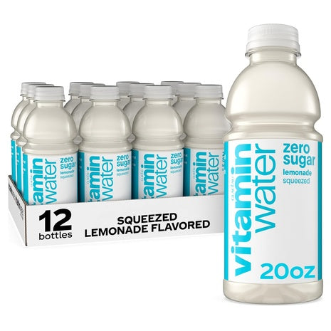 24 Bottles Vitaminwater Zero Sugar Squeezed Lemonade