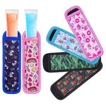 6-Pack Reusable Ice Pop Sleeves (5 Styles)