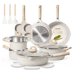 21-Piece Carote Non Stick Pots And Pans Set