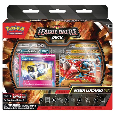 Pokemon TCG: Mega Lucario Ex League Battle Deck