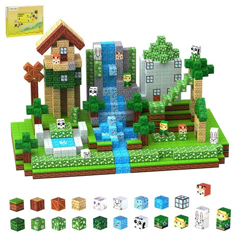 150 Magnetic Building Blocks Set