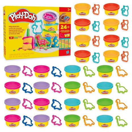24-Pack Play-Doh Party Favor Pack with Cutters