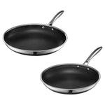 HexClad Perfect Pan Duo: 10" & 12" Hybrid Frying Pans