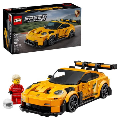 LEGO Speed Champions Porsche 911 GT3 RS Super Car Building Set (77239)