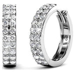 Alice 18k Gold Plated 17mm Hoop Earrings