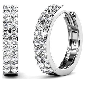 Alice 18k Gold Plated 17mm Hoop Earrings