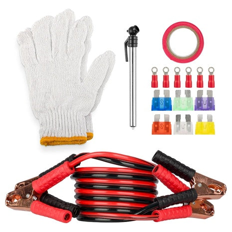 30-Piece Roadside Emergency Car Kit