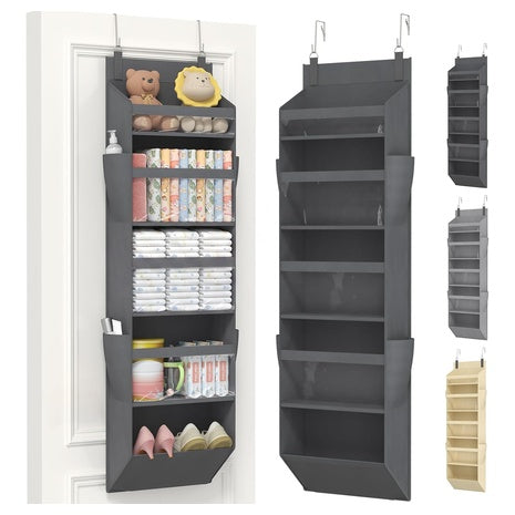 Lifewit 5 Section Clear Window Hanging Storage