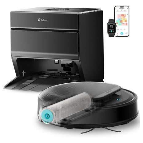 Lefant M5 Pro 18000Pa Robot Vacuum & Mop With Self-Emptying & Self Cleaning Mop